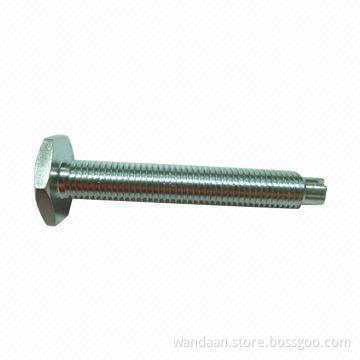 Turned parts, made of stainless steel, brass, copper, steel, aluminum and nylon